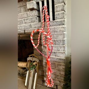 Mule tape rope halter
